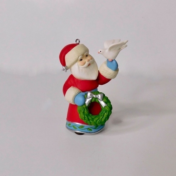 HALLMARK 2014 Keepsake Ornament Christmas A Visit From Santa Dove Series #6 - Picture 3 of 15